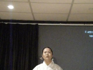 Min Hye-sung chante un extrait du pansori "Sugungga" (1)