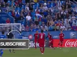 Montreal Impact Player Takes Bicycle Kick to the Face