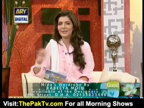 Good Morning Pakistan By Ary Digital - 28th June 2012 - Part 2/4