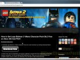 Lego Batman 2 Villans Character Pack DLC - Xbox 360 - PS3