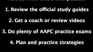 Do people pass the AAPC CPC exam on the first try and how do they do it