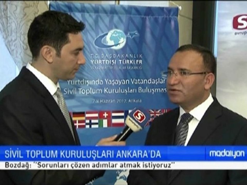 Yurtdışında Yaşayan Vatandaşlar - Sivil Toplum Kuruluşları Bulusması - STV  röportajları