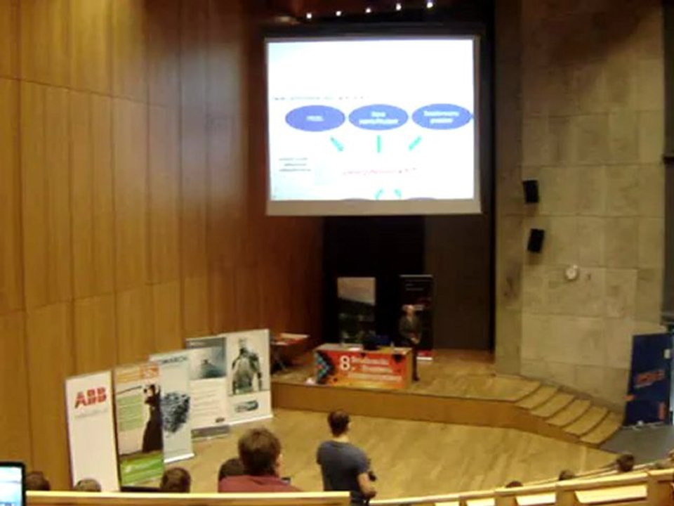 Studencki Festiwal Informatyczny - the example and part of the typical lecture