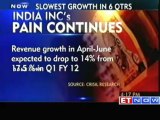 India Inc's revenues to touch 6 qtr low in Q1 FY13: Crisil