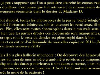 DÉCÈS AU CHU DE DIJON – JUILLET 1980 : MENSONGES ET NON DIT