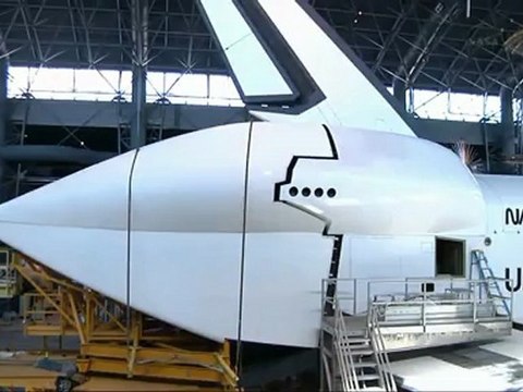 Space Shuttle Enterprise Tailcone Installed