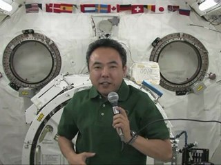 [ISS] Satoshi Furukawa Talks with Akita University in Japan