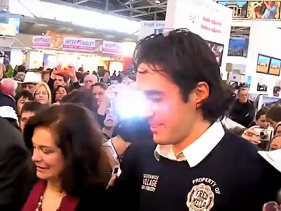 Luca Toni auf der f.re.e 2009 in München