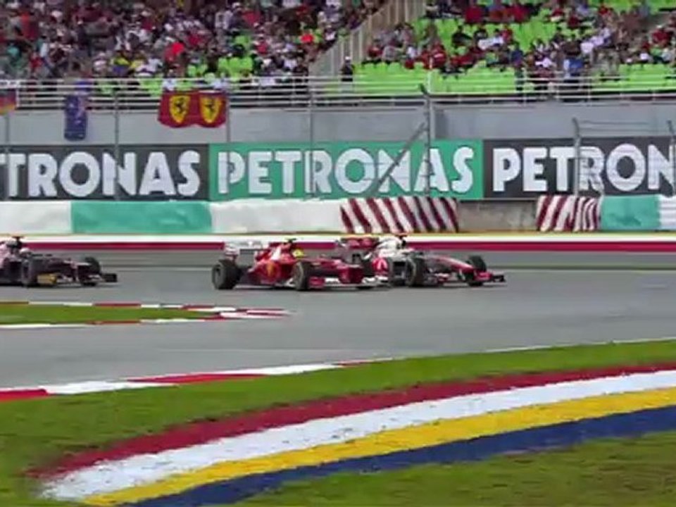 F1 2012 Resumen del GP Malasia | F1 2012 Mlalaysian GP Race Edit [HD] FOM