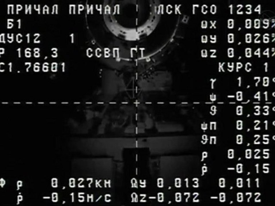 [ISS] Docking of Progress 46 to Station
