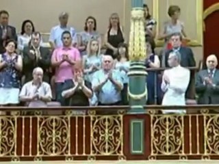 El presidente asiste al homenaje a las víctimas del terrorismo
