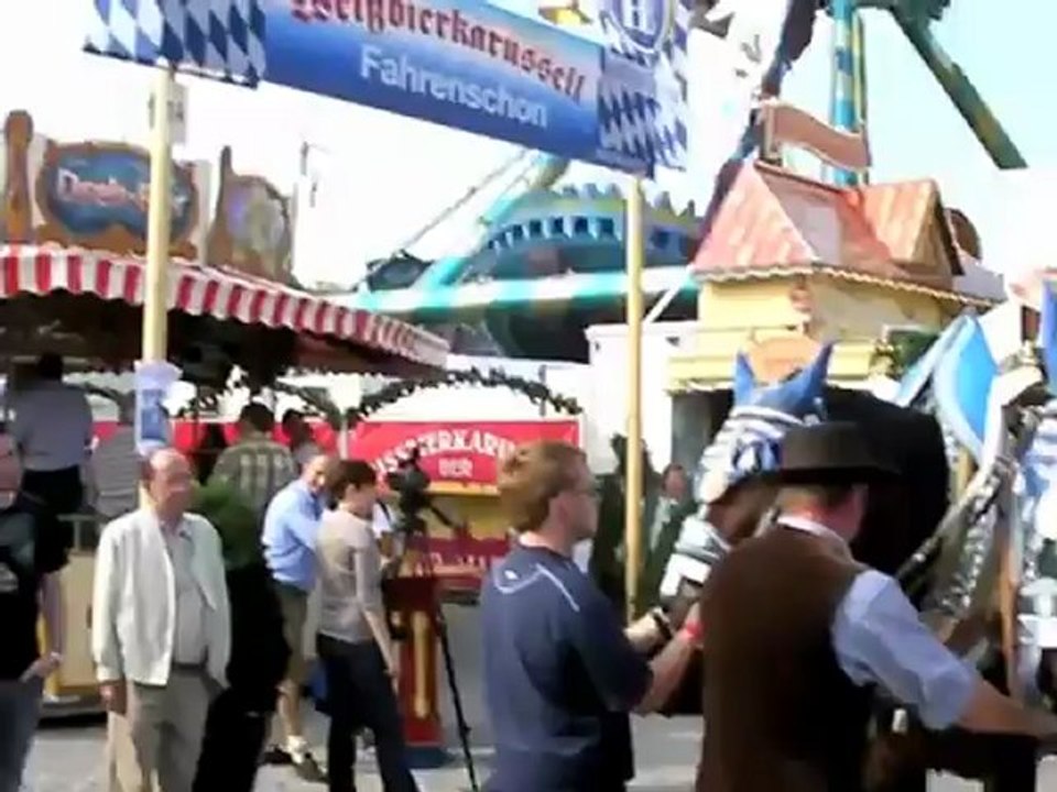 Weißbierkarussel Fahrenschon auf dem Oktoberfest