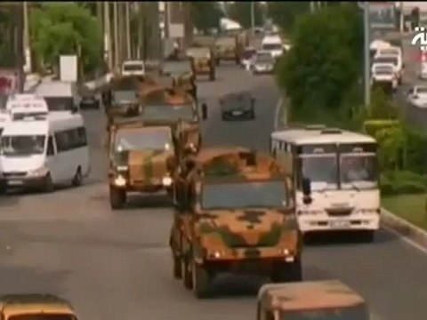 La Turquie masse ses troupes à la frontières avec la Syrie