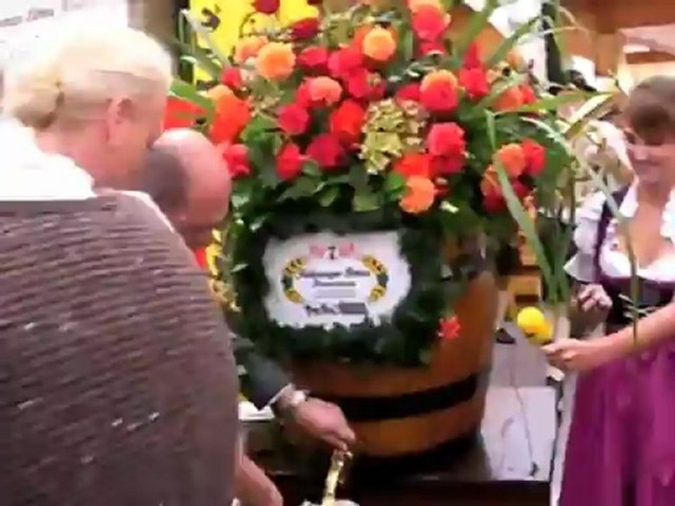 Herbstfest rosenheim 2009 - anstich im flötzinger zelt