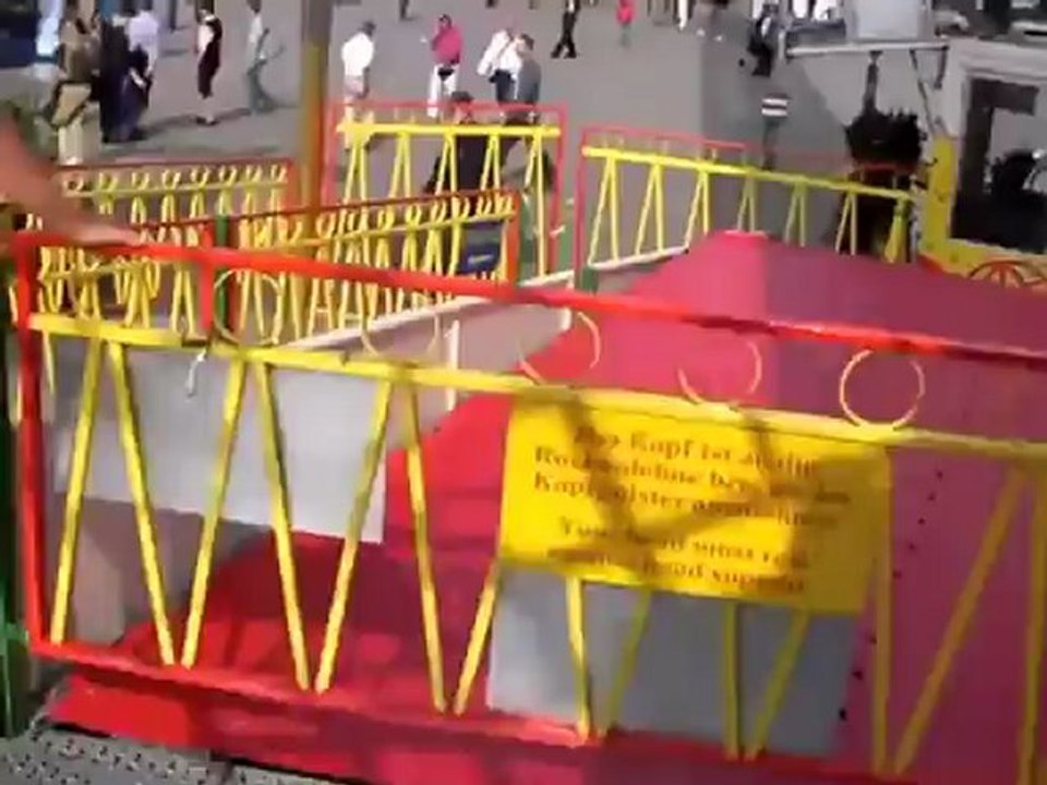 Freefall Tower Oktoberfest 2009 - Lange Version mit Fahrt