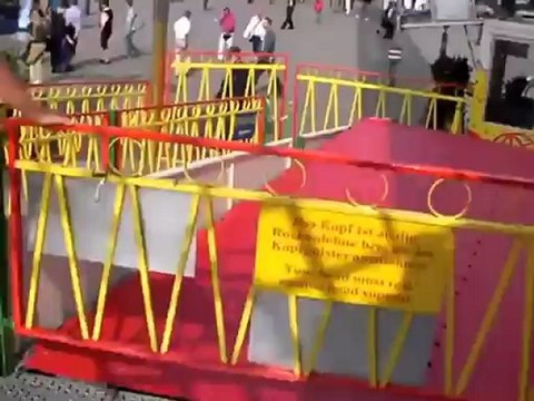 Freefall Tower Oktoberfest 2009 - Lange Version mit Fahrt