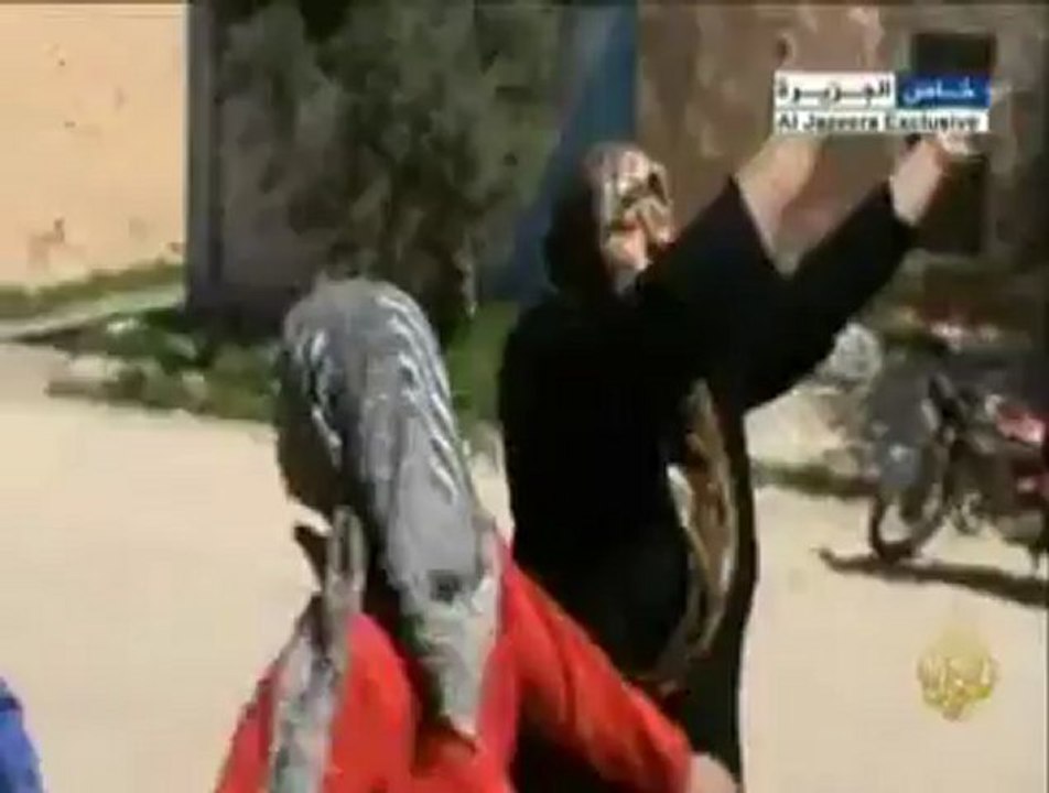 قصف الجيش النظامي السوري لبلدة القصير