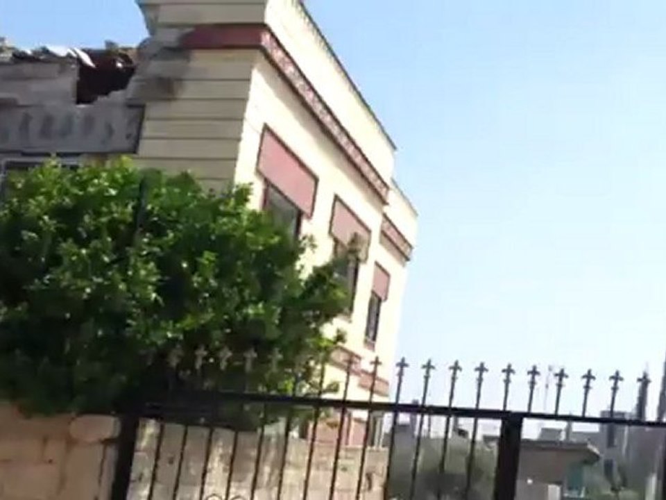 Syria فري برس  درعا حوران إنخل  دمار نتجة المجزرة 27 6 2012 ج8 Daraa