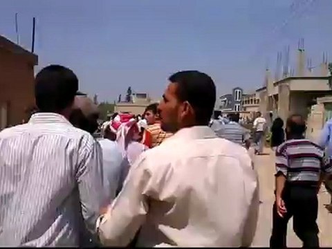 Syria فري برس درعا حوران إنخل دمار نتجة المجزرة 27 6 2012 ج4 Daraa