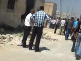 Syria فري برس  درعا حوران إنخل  دمار نتجة المجزرة 27 6 2012 ج2 Daraa