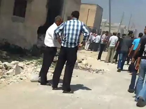 Syria فري برس درعا حوران إنخل دمار نتجة المجزرة 27 6 2012 ج2 Daraa