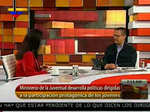 (VÍDEO) Toda Venezuela 28.06.2012 Entrevista a Mary Pili Hernandez Ministra de la Juventud 2/2