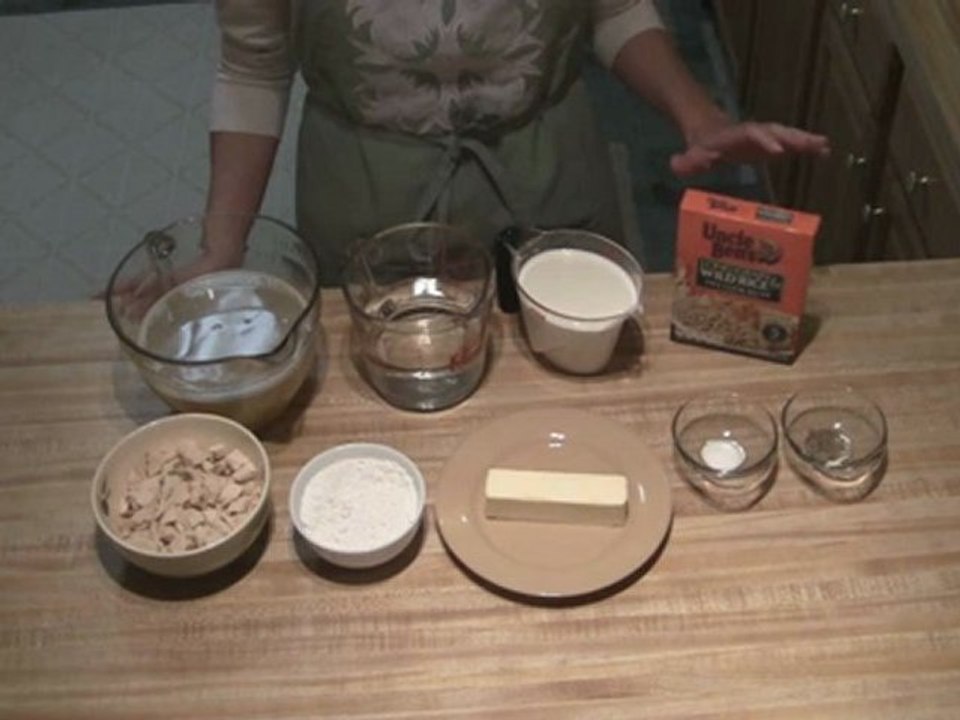 Creamy Chicken and Wild Rice Soup part 1