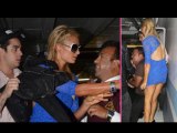 Paris Hilton Knocked Down By Media Photographer - Hollywood Scandal