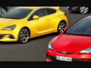 Nouvelle gamme Opel Astra 2012