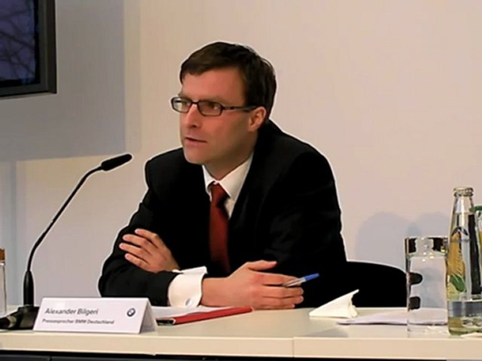 BMW Jahrespressekonferenz  in der Niederlassung München am 08.02.2010