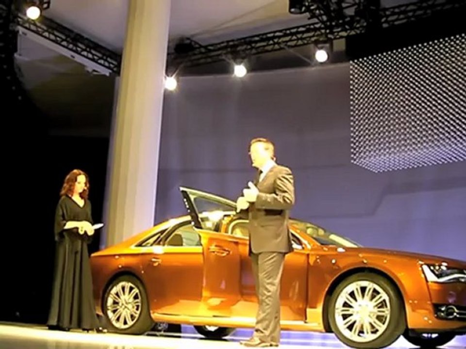 Neuer AUDI A8 - Präsentation Postpalast München 09.03.2010