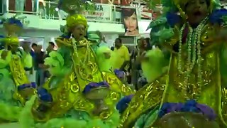 Brasilian Folklore Dance in Green and Yellow: Baianas ...