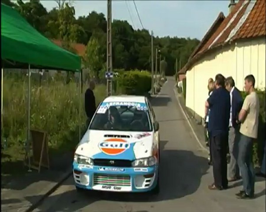 passage Alain Lefrançois rally abbeville 2012