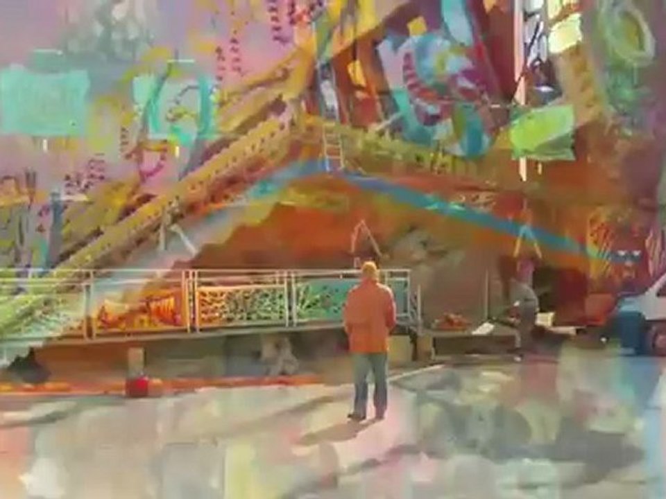 Aufbauvideo Frühlingsfest Theresienwiese München, 13.04.2010