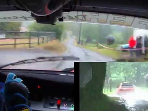 F.BOS E.LAPERSONNE Clio Williams F2000 14 Rallye de Mézidon 2012 ES3 caméra embarquée