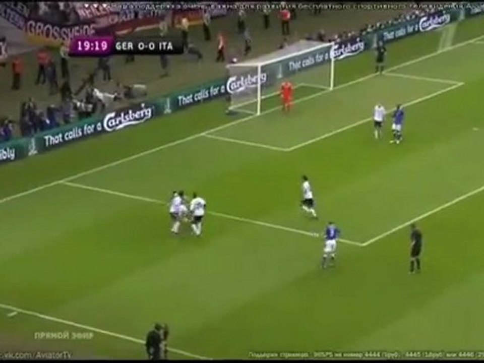 Germany vs Italy 0:1 Mario Balotelli