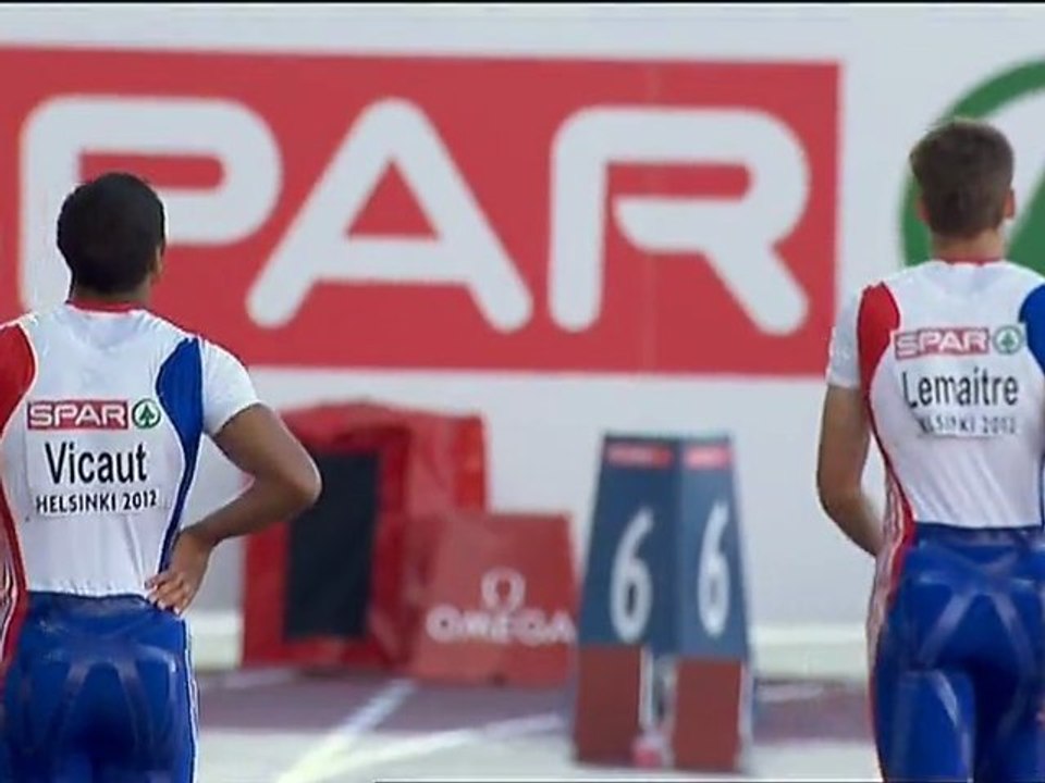 Finale du 100m masculin, ChE 2012