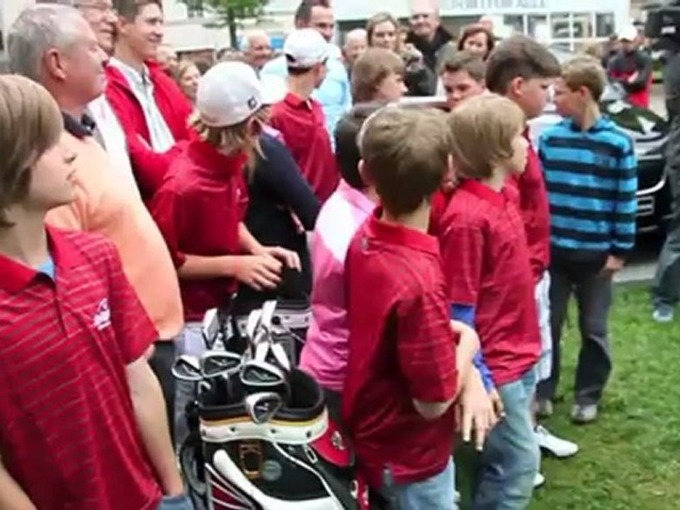 Golfen mit Martin Kaymer auf dem Marienhof, München