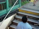 Subway Riders Caught on Video Tripping Over Stairs is Viral