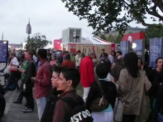 Ambiance nocturne pour la soirée inaugurale