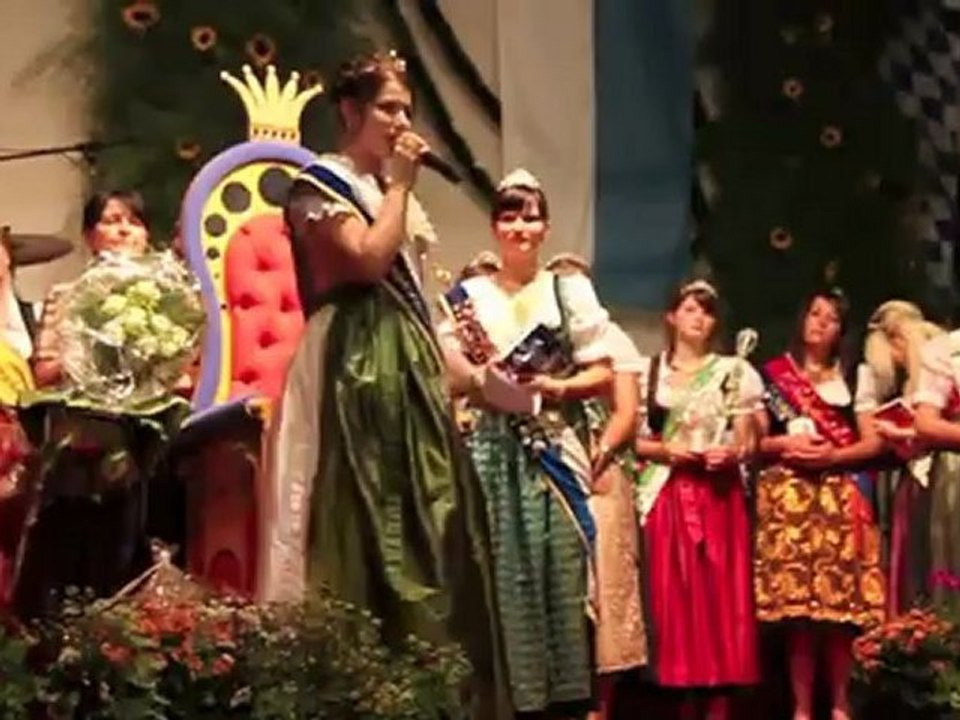 36. Schrobenhausener Spargelkönigin 2010/2011 Monika I. - Krönung am 10.08.2010