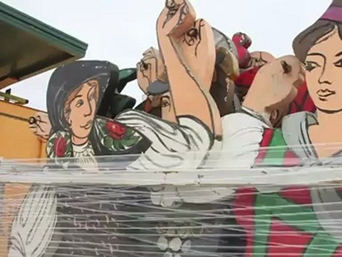 Oktoberfest Aufbau Video vom 16.08.2010