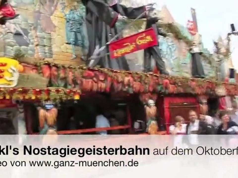 Eckl's Nostalgie Geisterbahn: die familienfreundliche Geisterbahn auf dem Oktoberfest