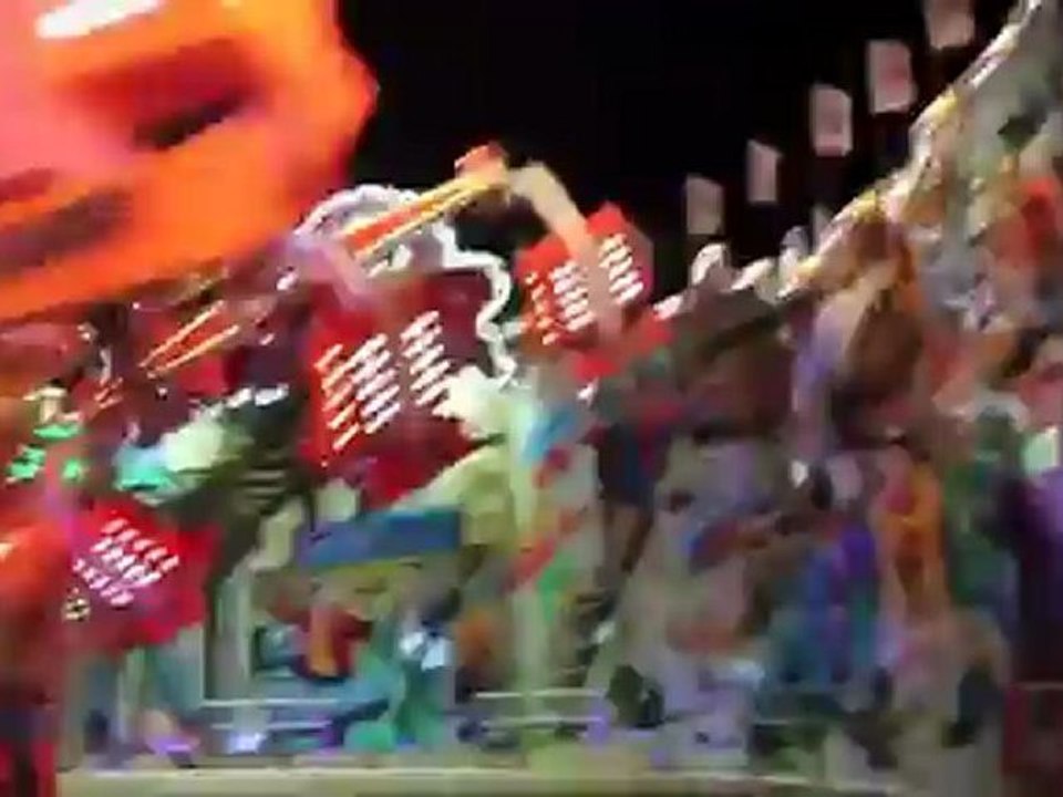 Parkour auf dem Oktoberfest 2010 - Wiesn-Fahrgeschäft von Aigner