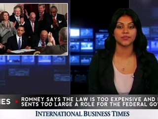 Mitt Romney Responds to Supreme Court Healthcare Ruling