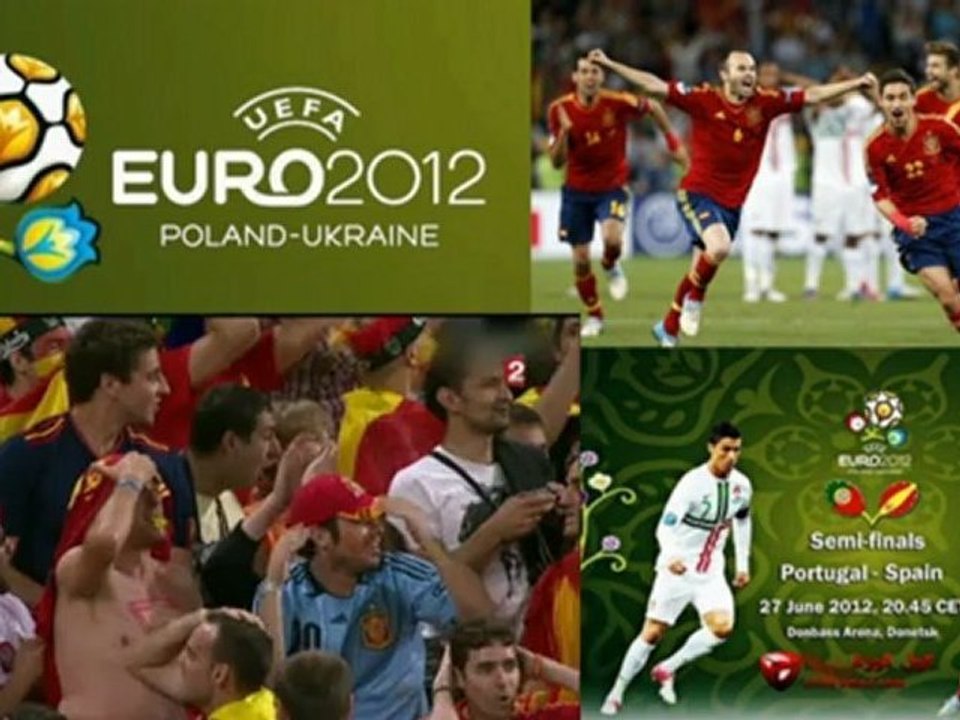 EURO 2012 - ESPAGNE / PORTUGAL - [0- 0] - Tab [4 - 2] - 1/2 Finale