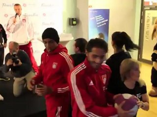 Hamit Altintop & Luiz Gustavo: Fitness First Kursprogramm "Athletic Fitness"