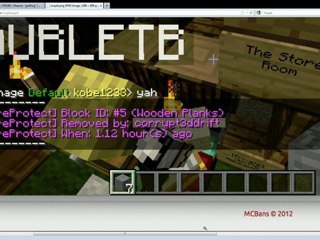 to mcbans,prof that a server owner is faking prof