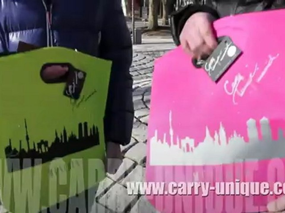 Carry Unique - trendige Designer Shopping-Taschen aus München