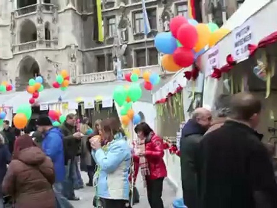 Grosser Kinderfasching der kleinen Wiesnwirte am Marienplatz 27.02.2011
